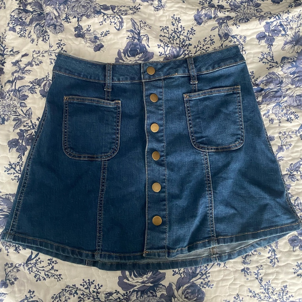 Small Altard State Denim Skirt for 15
